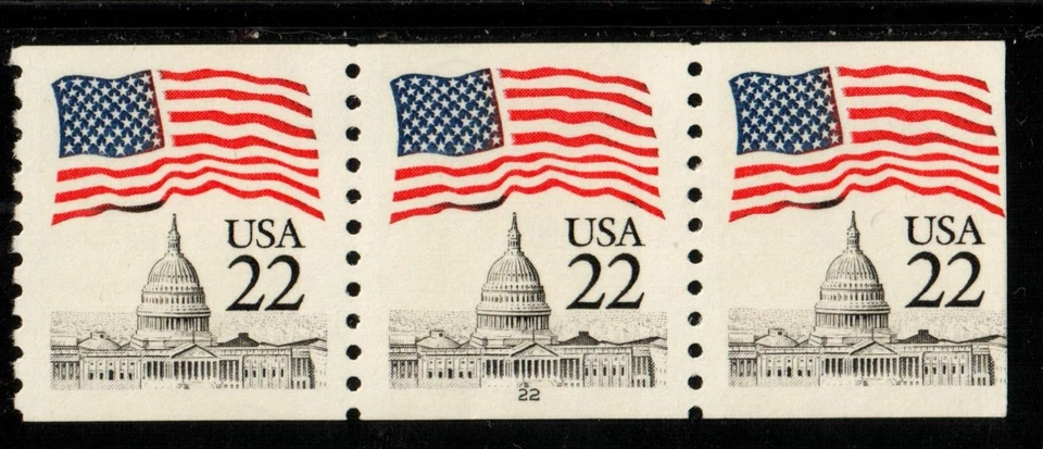 Scott 2115 22¢  Flag Over Capitol P#22  MNH Free shipping in the USA - Image 1 of 1