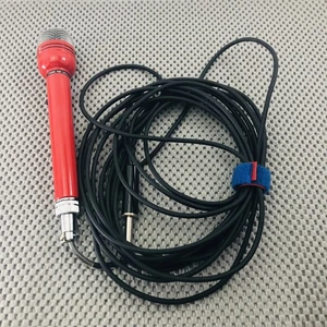 Micrófono De Colección Olson MK-062 Omnidireccional Dinámico 50K Japón - Rojo - Imagen 1 de 8