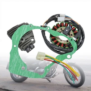 For XV250 VIRAGO/V-STAR Magneto Coil Stator+Voltage Regulator Rectifier+Gasket - Foto 1 di 11