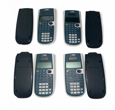 Lot of 4 Texas Instruments TI-30XS MultiView Scientific Calculators No Chargers - Image 1 of 3