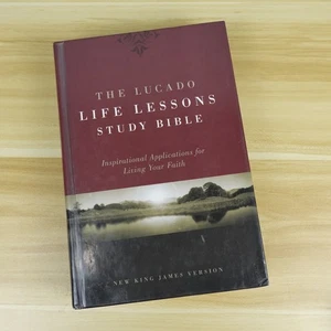 The Lucado Life Lessons Study Bible NKJV (Hardcover) Good - Foto 1 di 10