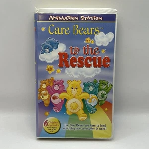 Care Bears to the Rescue VHS 1991 Video Tape VTG 80s 90s Cartoon Movie Clamshell - Picture 1 of 10