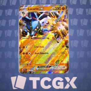 Pokemon - Lucario ex - 082/142 - SV07: Stellar Crown - Holo - Double Rare NM - Picture 1 of 1