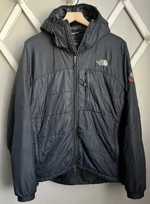 The North Face Summit Series Men's L Puffer Jacket Hooded Full Zip Black *READ* - Image 1 of 4