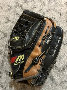 Guante de béisbol Mizuno MZ 1391 modelo profesional Max Flex lanzamiento a la derecha - Imagen 1 de 8