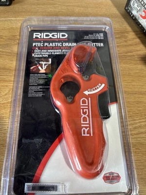 Ridgid PTEC Plastic Drain Pipe Cutter #41608 NEW Sealed - Image 1 of 3