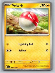 Voltorb #066/193 SV02: Paldea Evolved Common - Pokemon Cards H9 - Picture 1 of 2