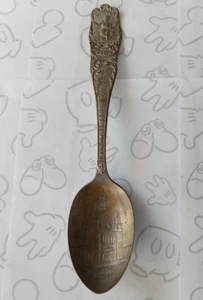 Omaha Trans-Mississippi Exposition Silver Plate Spoon Crown Silverplate Vintage - Picture 1 of 6