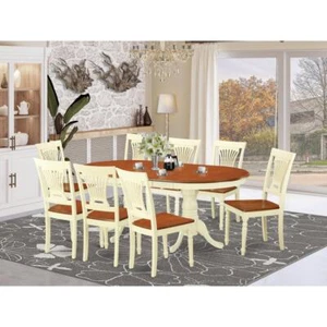 9  PC  Dining  set-Dining  Table  plus  8  Dining  Chairs - Picture 1 of 4