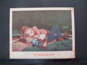 CIMARRON Lobby card #2 GLENN FORD  MARIA SCHELL 1960