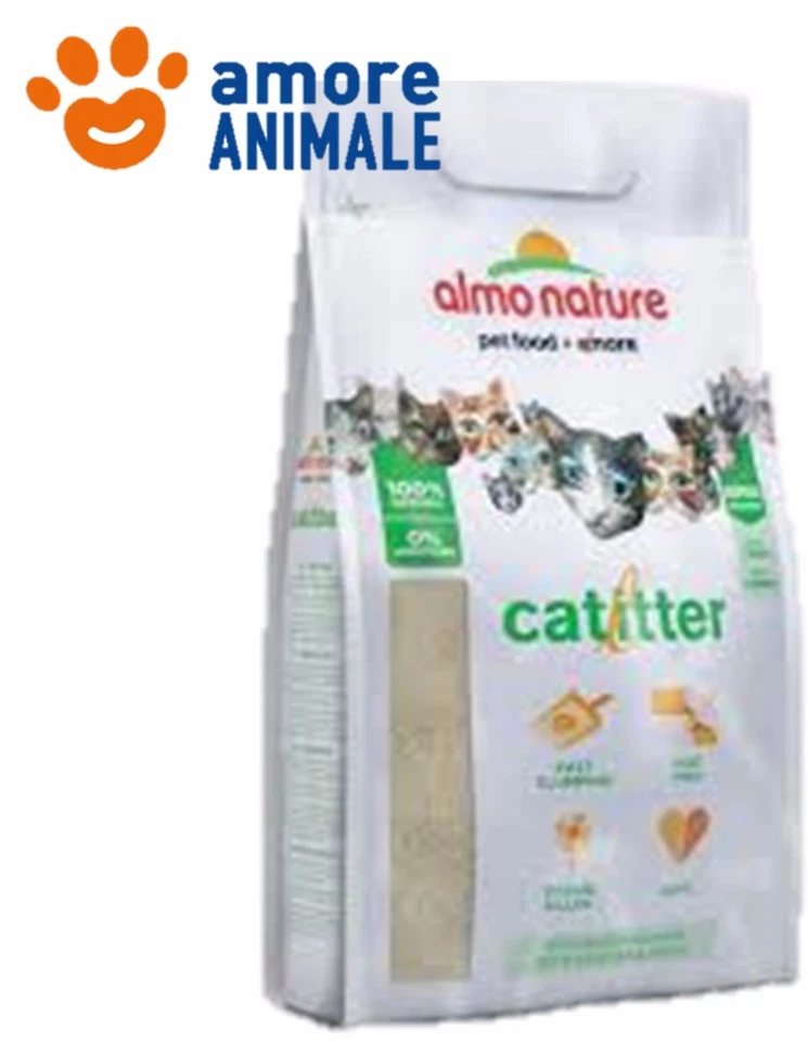 Almo Nature Cat Litter - Literie Chat 2,27 KG - Écologique Smaltibile dans La Wc - Photo 1/1