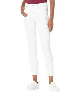 True Religion 296703 Halle Mid Rise Super Skinny Fit Jeans, White, W 28 L28 - Picture 1 of 2