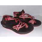 Chaco ZX2 Patched Amber Classic Hiking Red Aztec Sandals Womens Sz 6