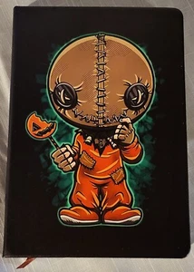 Sam Trick R Treat Notebook Journal Diary HARDCOVER Male Female Boy Girl Horror - Picture 1 of 7