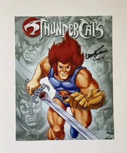 Larry Kenney Authentic Hand Signed 8x10 Photo Autograph, Lion-o Thundercats - Picture 1 of 2