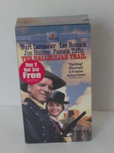 The Hallelujah Trail Burt Lancaster Lee Remick Double VHS Tape Unopened Box Set - Imagen 1 de 4