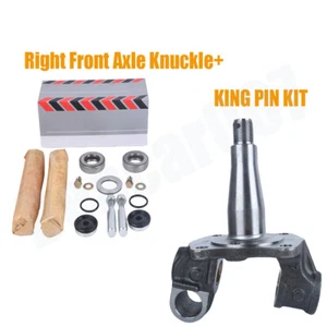 Right Front Axle Knuckle+KING PIN KIT For ISUZU NPR NQR All Engine 1999-2015 - Picture 1 of 9