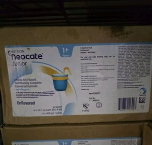 4 cans NEOCATE Jr Junior Hypoallergenic Formula 14.1oz Expires 04/2025+ - Picture 1 of 2