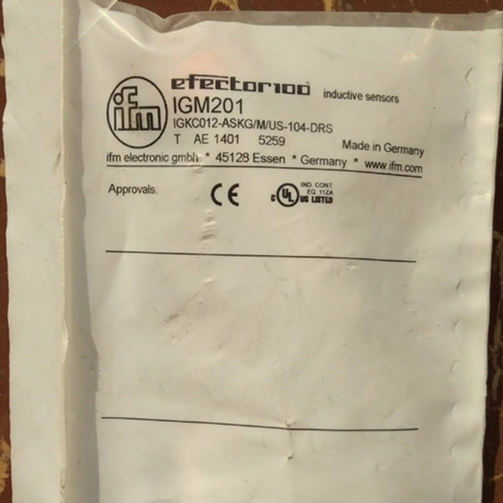 Sensore Di Prossimit&agrave; Induttivo IGM201 &ndash; Nuovo, Compatibile Con PLC-2, Interruttore Senza Marca