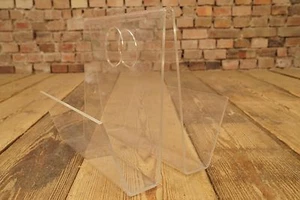 Zeitungsständer Vintage Magazin Rack Space-Age Plexiglas 70er Acryl - Bild 1 von 6