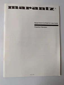 Guía del usuario de televisión de proyección Marantz modelo PV5571C1/PV6071C1 60pgs - Imagen 1 de 3