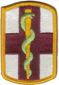 US ARMY 1ST MEDICAL BRIGADE CLASS A PATCH - FULL COLOR - Picture 1 of 1