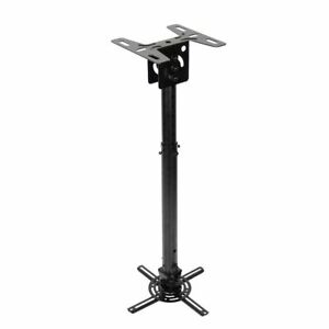 Optoma Universal Projector Pole Mount Black High Ceilings 