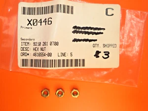 Stihl 029 030 031 039 044 066 084 MS290 310 340 390 Carb M5 Nuts 3 9210-260-0700 - Picture 1 of 5
