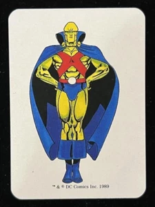 1989 DC COMICS MAYFAIR SPIELE MARTIN MANHUNTER SPIELKARTE! SC-791 - Bild 1 von 2