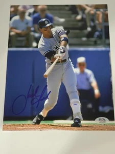Jack Clark New York Yankees signiert 8x10 (PSA Zertifikat) - Bild 1 von 3