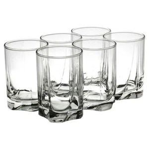 250ml Small Highball Tumbler Glasses 6-Piece Set for Water, Whiskey, and Juice - Picture 1 of 10