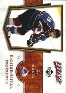 2007-08 Upper Deck MVP Hockey Monumental Moments Insert Singles - You Choose