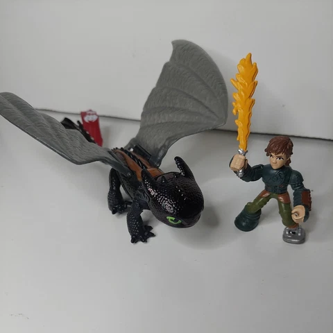 How to Train Your Dragon Toothless & Hiccup Figure 2014! Cover