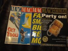 Mac Format magazines x4 for Macintosh computers - Retro