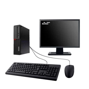 PC Lenovo M710s SFF Bildschirm 22 " Intel I3-6100 RAM 16Go SSD 960Go W11 Wifi - Bild 1 von 7