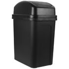 Shake Lid Trash Can Pp Office Bucket Recycling Bin Food Scrap Container Dustbin