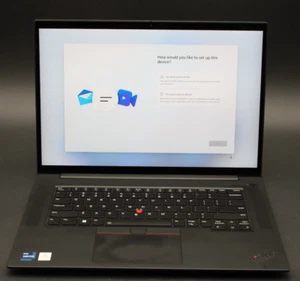 Lenovo ThinkPad P1 Gen 4 (Xeon W-11855M, 4K Touch, 64GB, 512GB SSD, RTX A2000) - Picture 1 of 7