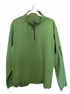Peter Millar Element 1/4 con cremallera manga larga verde como nuevo talla grande - Imagen 1 de 4