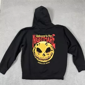 Assholes*s Live Forever Hoodie Mens XL Black Welcome To The Nightmare - Picture 1 of 7