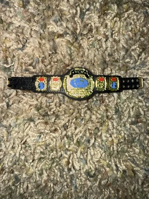 Mattel WWE Elite Shiny WCW Tag Team Title Championship Belts 1:12 Figures - Image 1 of 2