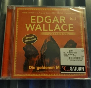 CD Hörspiel: Die goldenen Mönche - EDGAR WALLACE LÖST DEN FALL Nr. 6 [NEU/OVP] - Bild 1 von 2