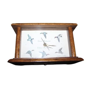 Ducks Unlimited Mantle Clock 1972 Artist John A Ruthven 1st Edition Works - Picture 1 of 4