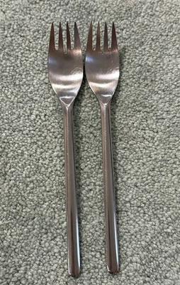 2 Rosenthal Rostfrei Austria Composition S Stainless Dinner Forks 7 1/2" GUC - Image 1 of 4