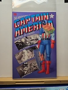 ADVENTURES of CAPTAIN AMERICA #3 Marvel Comics (1991) Sentinel of Liberty - VF - Picture 1 of 1