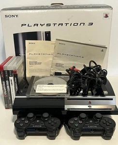 PlayStation 3 PS3 80GB Sony CECHK01 Console Complete CIB See Description - Picture 1 of 24
