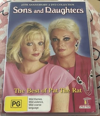 SONS AND DAUGHTERS DVD THE BEST OF PAT THE RAT AUSTRALIAN TV SOAP OPERA OOP RARE - Image 1 of 2