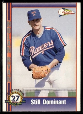 1993 Pacific Texas Express Nolan Ryan Texas Rangers #209 - Image 1 of 2