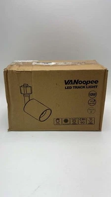 Paquete de 8 cabezales de iluminación de pista tipo J VANoopee cabezal de luz de pista LED regulable de 10 W... Foto 1 de 4