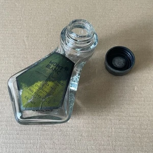 Montblanc Ink Bottle Glass Ink Well Old style Vintage Made in Germany - Picture 1 of 16