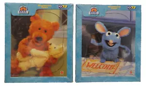 NEU Tutter Ojo Schnee Mattel Bär im großen blauen Haus Holzbrett Puzzle 90er 1998 - Bild 1 von 24